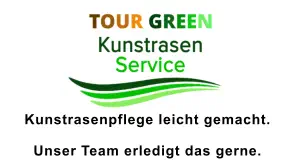 Kunstrasenpflege leicht gemacht.  Unser Team erledigt das gerne.