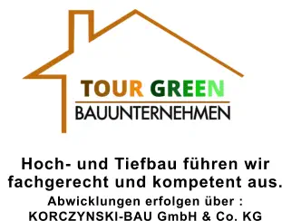 Hoch- und Tiefbau führen wir  fachgerecht und kompetent aus. Abwicklungen erfolgen über : KORCZYNSKI-BAU GmbH & Co. KG