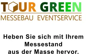 Heben Sie sich mit Ihrem  Messestand aus der Masse hervor.